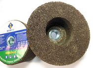 سنگ آسیاب کاربید سیلیکون سبز ساینده 4 اینچ با نخ 5/8-11 برای گرانیت 4X2X5 / 8-11 ، 24 گرم